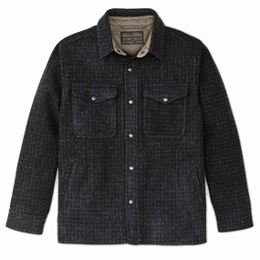 Special Price Offer Grab the Deal Now Filson Mackinaw Jac Shirt Black Marl Heather