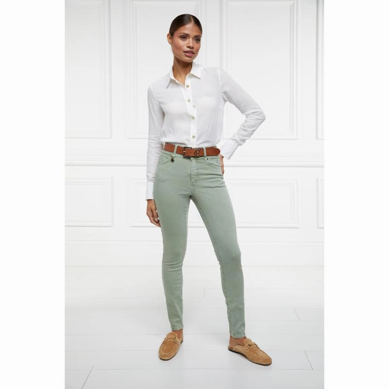 Weekend Specials Shop Save Big Holland Cooper Ladies Jodhpur Jeans - Sage