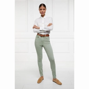 Holland Cooper Ladies Jodhpur Jeans - Sage Save More Online