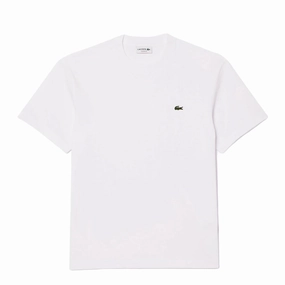 Lacoste Classic Fit Cotton Jersey T-Shirt White Online Exclusive Steal Limited Time Hot Deal