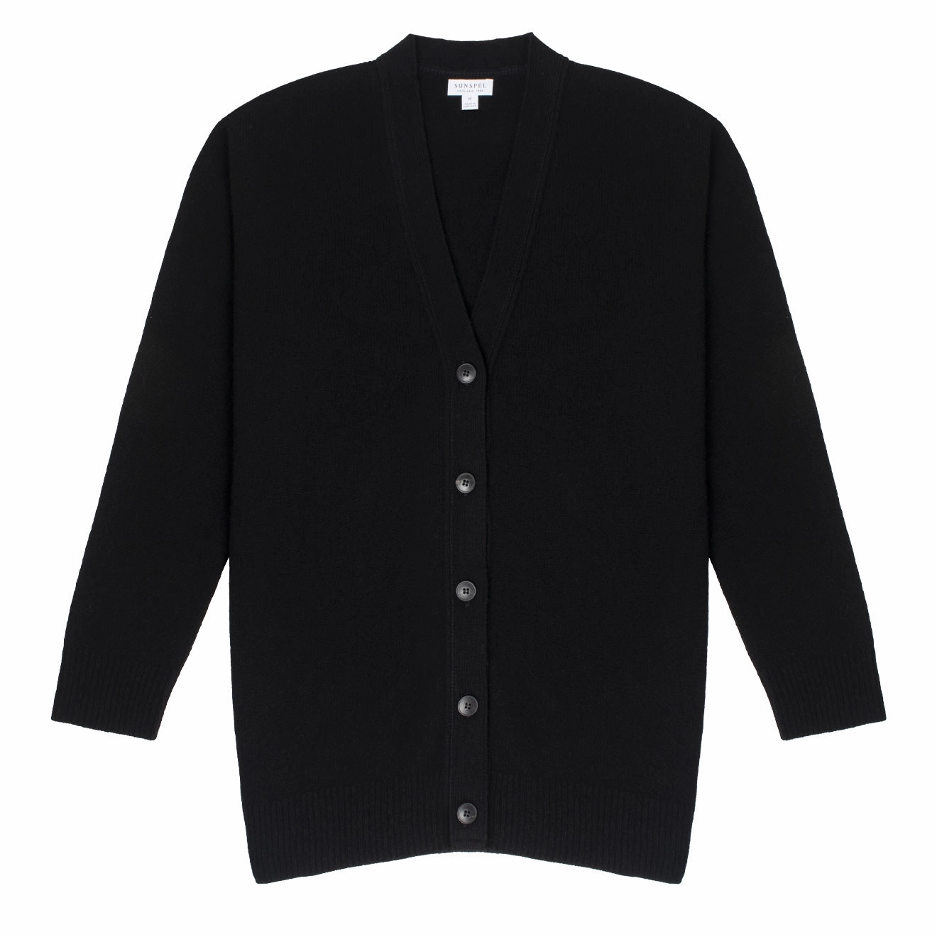 Instant Hot Deal Clearance Sale Sunspel Womens Lambswool Cardigan Black