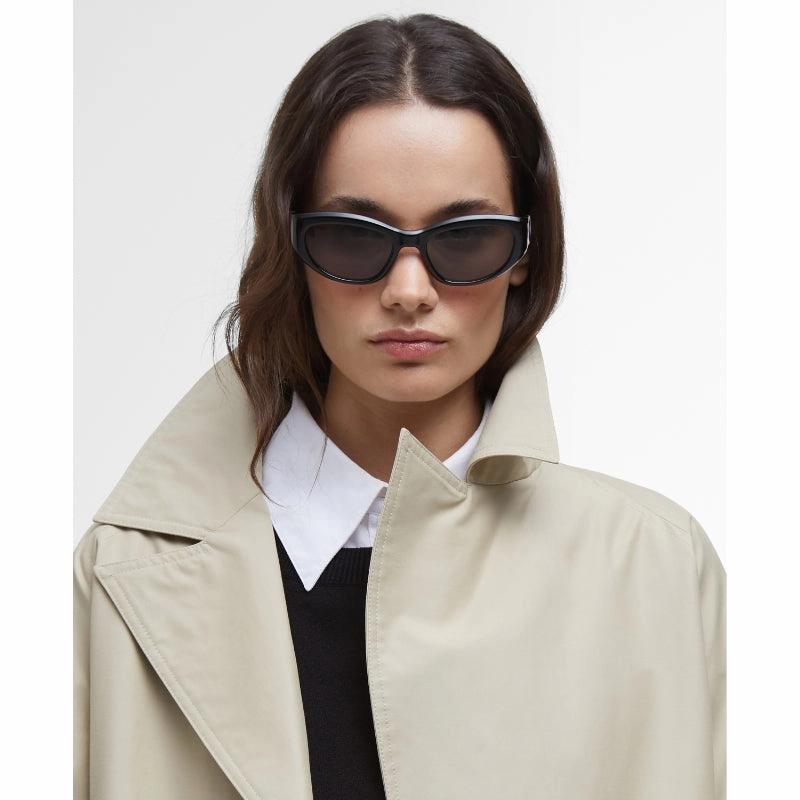 Clearance Sale Online Exclusive Steal Barbour Maisy Ladies Showerproof Jacket - Light Sand/Safari Tartan