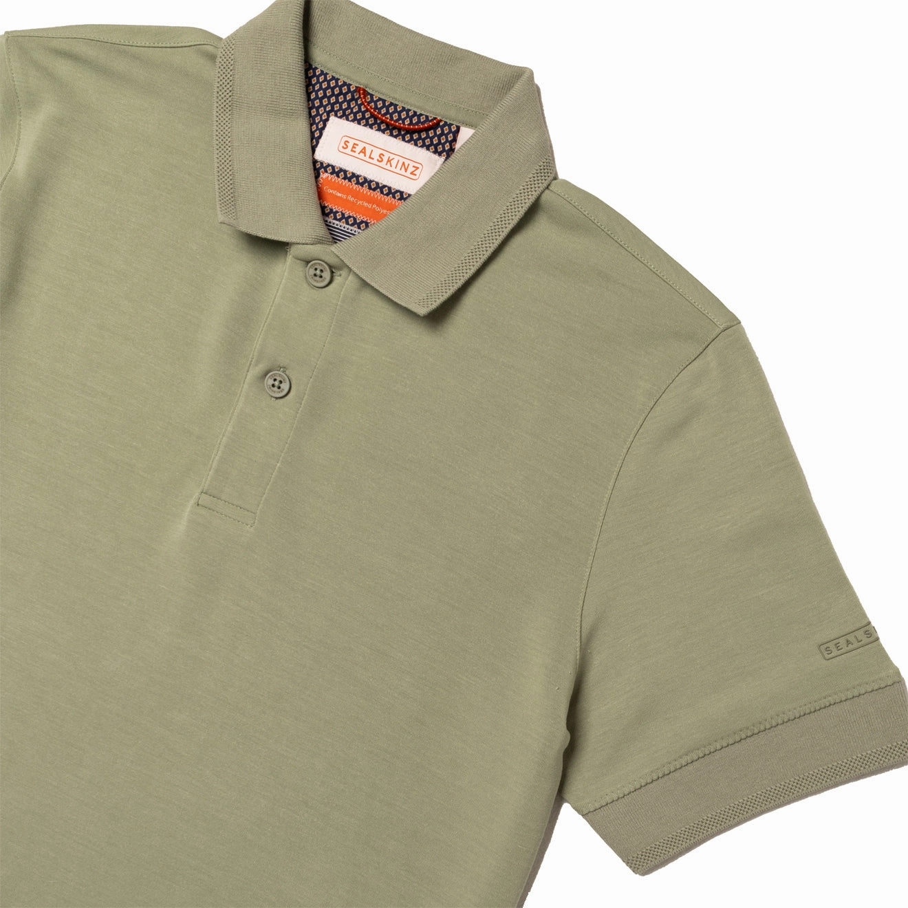 Today Only Offer Best Seller Deal Sealskinz Short Sleeve Toftrees Polo Shirt Olive