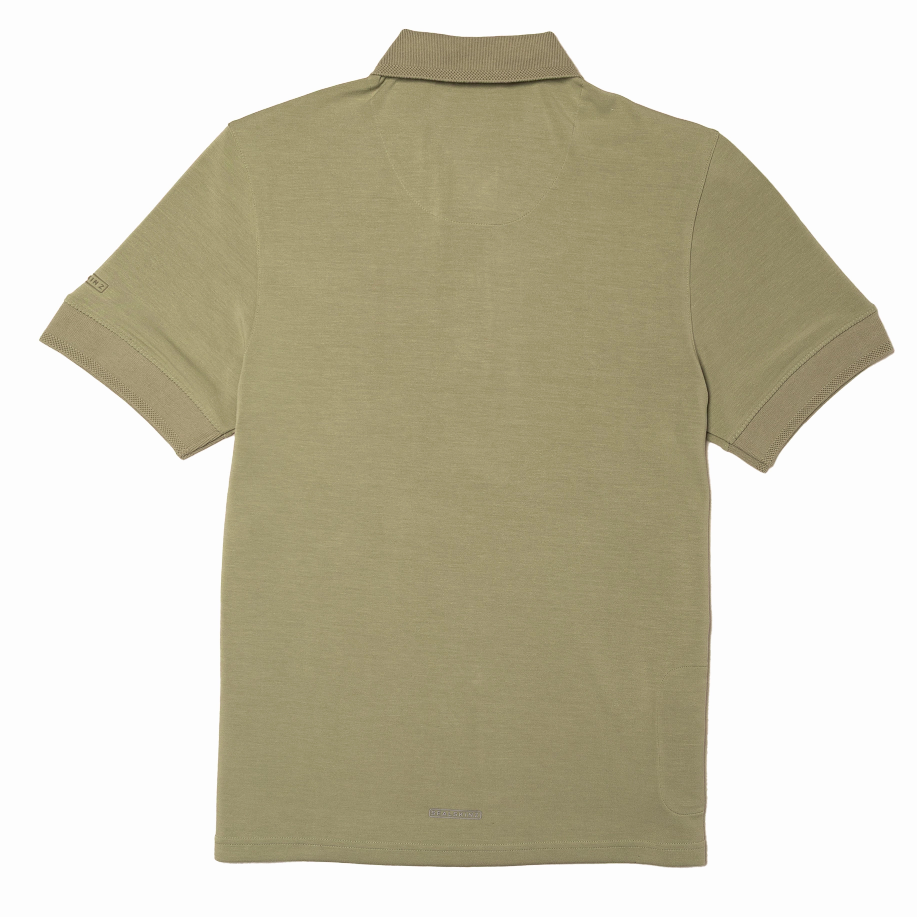 Sealskinz Short Sleeve Toftrees Polo Shirt Olive Sweet Deal Today
