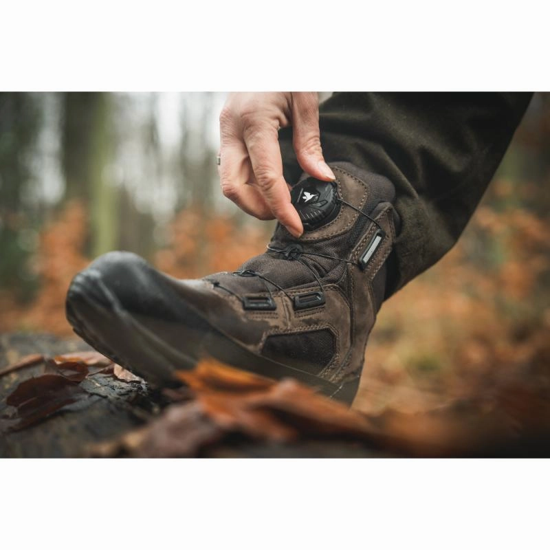 Shop Grab Offer Sweet Deal Today Seeland Enduro Dial Aya Ladies Waterproof Boot - Dark Brown