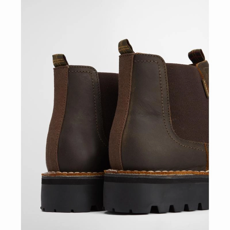 Todays Best Deal Barbour Abel Mens Chelsea Boot - Brown