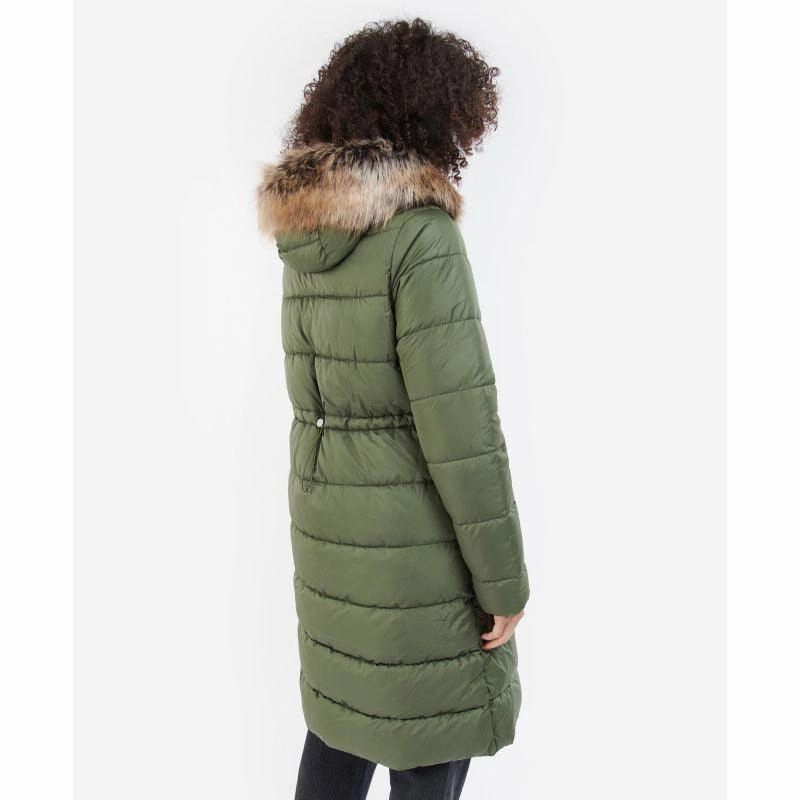 Barbour Francesca Ladies Quilted Jacket - Winterpine/Mono Tartan Dont Miss Todays Deal Hot Offer Ending Soon