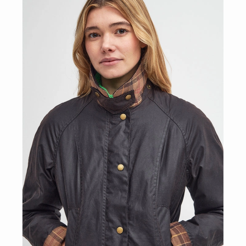 Limited Time Hot Deal Barbour Beadnell Ladies Wax Jacket - Rustic