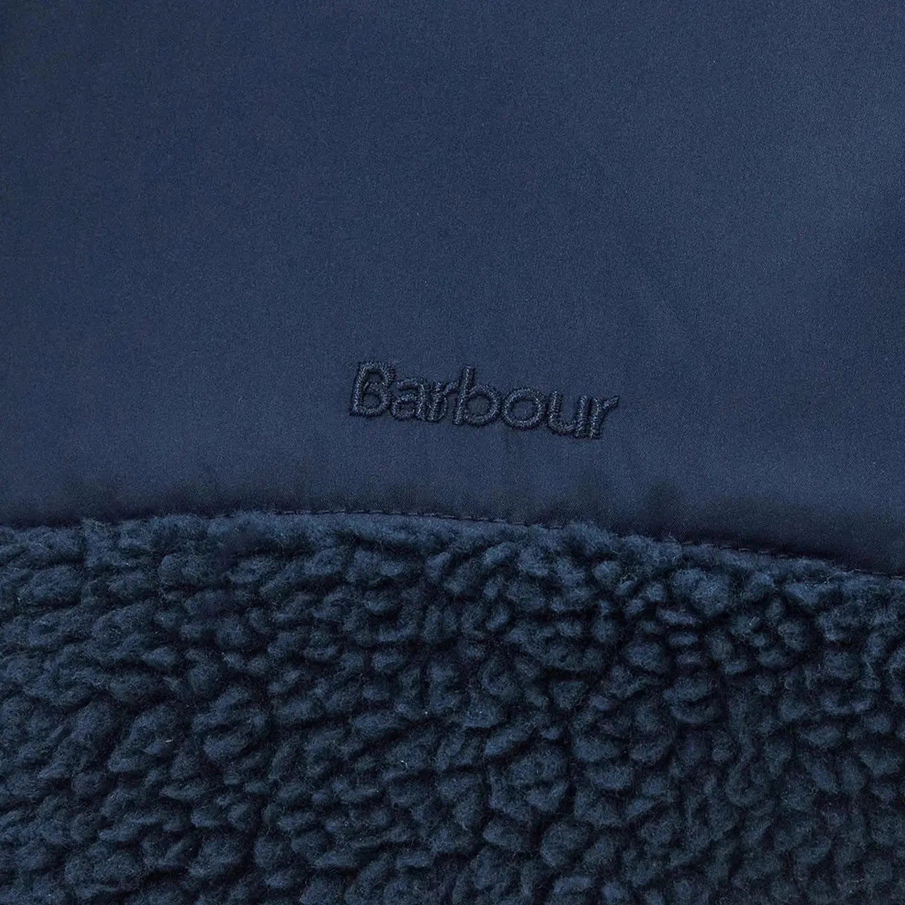 Barbour Hobson Fleece Jacket Navy Grab Todays Deal