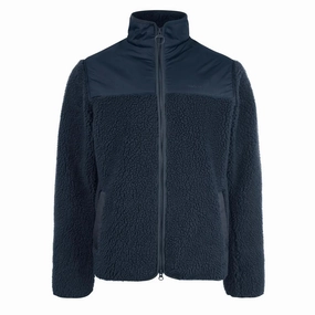 Trendy Picks Today Barbour Hobson Fleece Jacket Navy