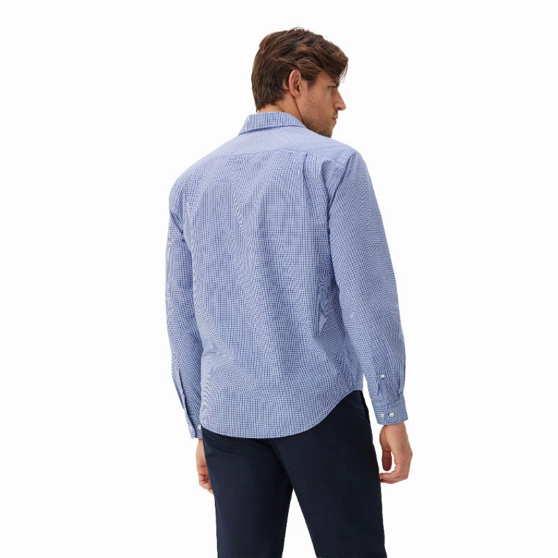 Shop the Savings R.M.Williams Classic Mens Shirt - Blue Check