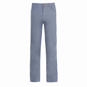 Barbour Overdyed Twill Trousers Washed Blue Big Savings Today Price Drop Alert