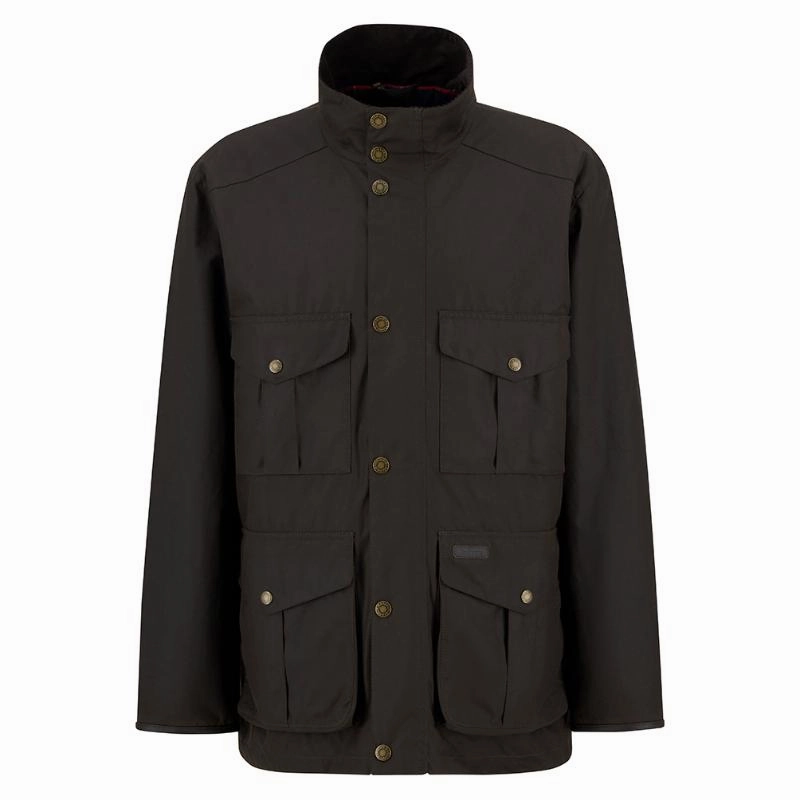 Barbour Westward Mens Wax Jacket - Olive Gift Ideas Galore