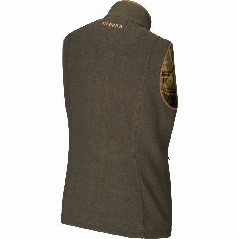 Harkila Sandhem Ladies Poalrtec Fleece Waistcoat - Willow Green Todays Hot Savings