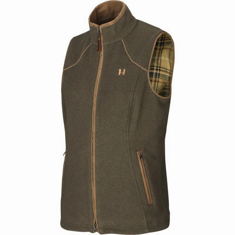 Sale Ending Soon Todays Trending Deals Harkila Sandhem Ladies Poalrtec Fleece Waistcoat - Willow Green