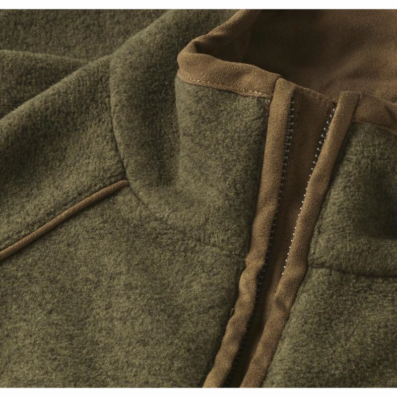 Shop Save Today Harkila Sandhem Ladies Poalrtec Fleece Waistcoat - Willow Green