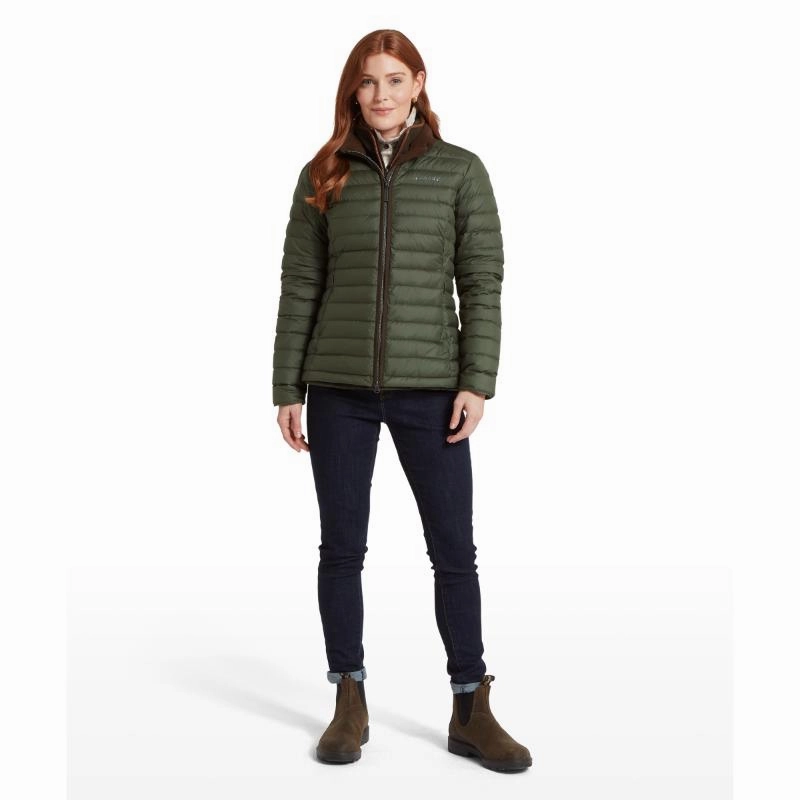 Schoffel Hambleton Down Ladies Jacket - Woodland Limited Stock Deals
