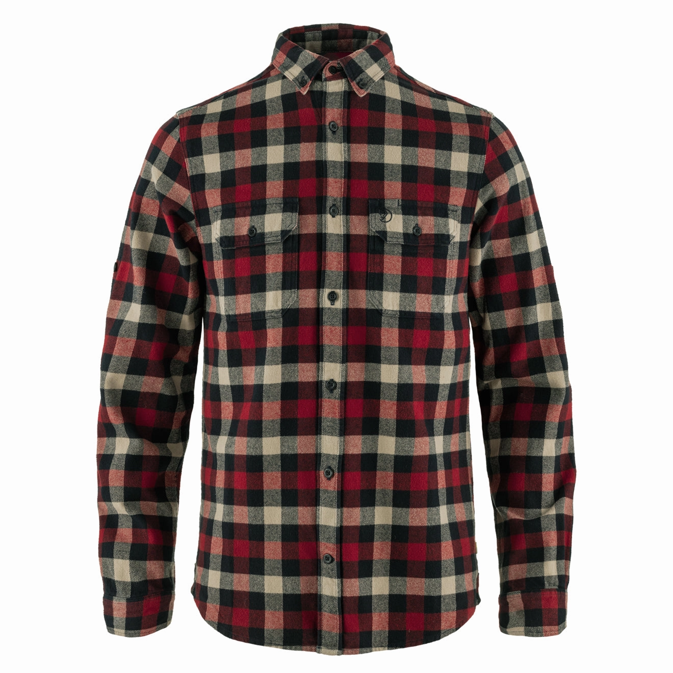 Surprise Discount Today Fjallraven Skog Shirt Dark Navy / Red