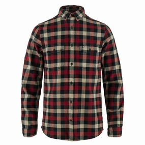 Surprise Discount Today Fjallraven Skog Shirt Dark Navy / Red