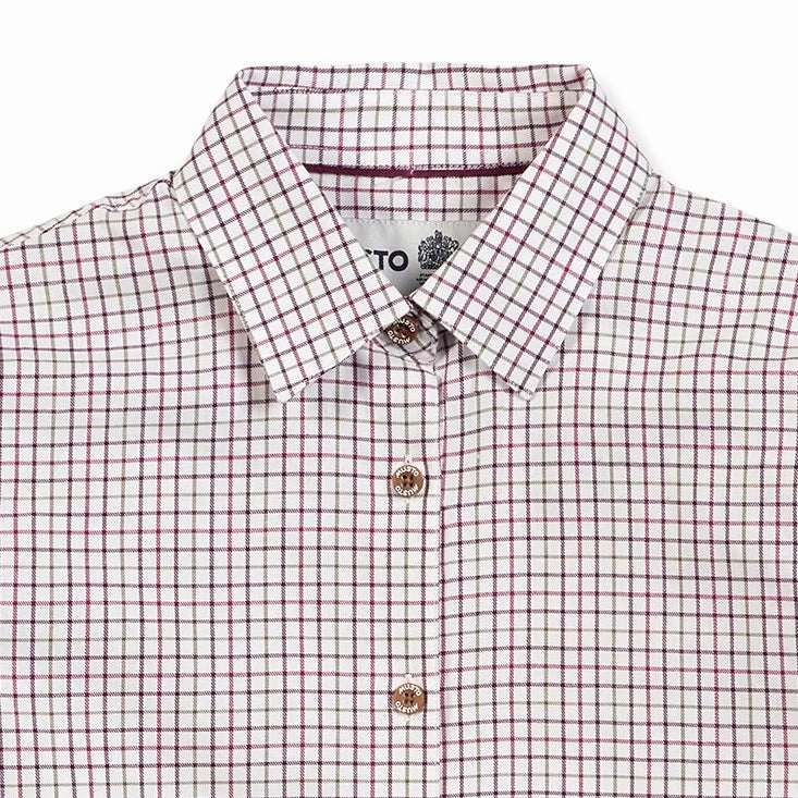 Mega Savings Now Musto Ladies Country Shirt - Berry Check