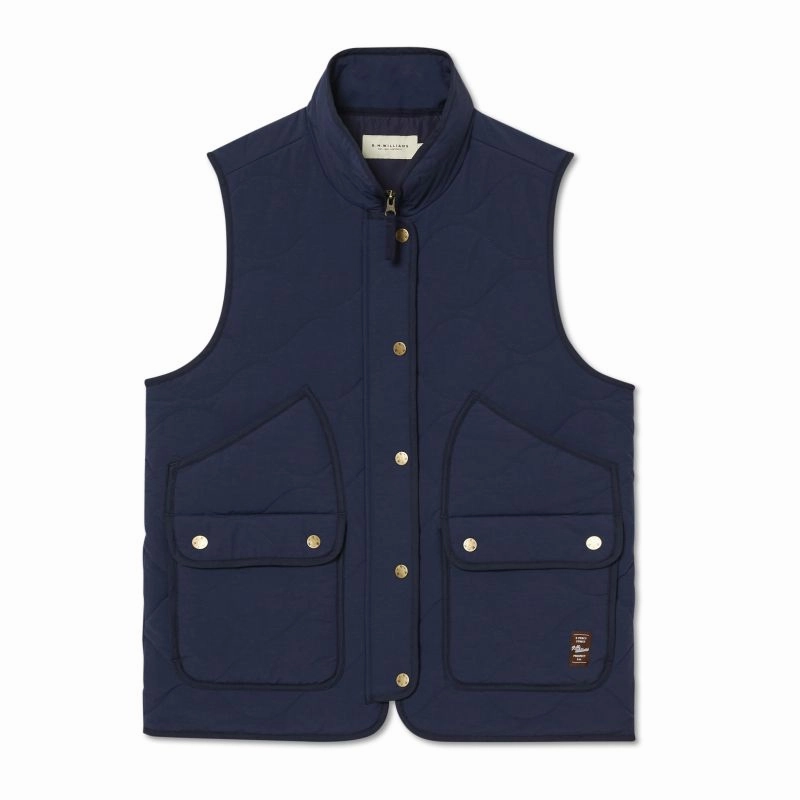 R.M.Williams Wilby Ladies Primaloft Gilet - Dark Navy Gift Sale Event