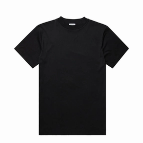 Gift Ideas Galore Sunspel Mock Neck T-Shirt Black