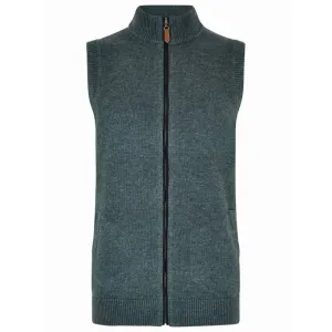 Big Sale Today Trendy Picks Today Dubarry Upperwood Mens Wool Blend Gilet - Dark Pebble