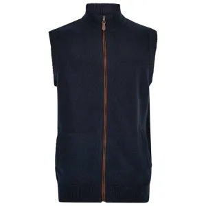 Dubarry Upperwood Mens Wool Blend Gilet - Navy Flash Pick Today