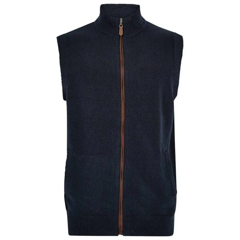 Dubarry Upperwood Mens Wool Blend Gilet - Navy Flash Pick Today