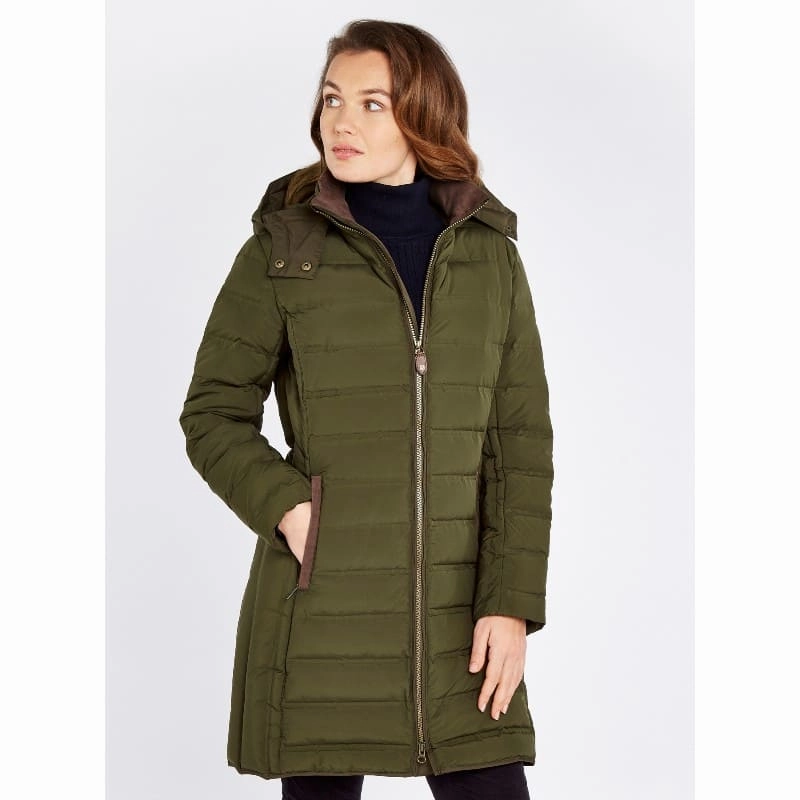 Grab Your Hot Pick MustHave Steals Dubarry Ballybrophy Ladies Down Coat - Olive
