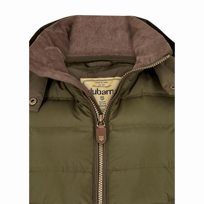 Dubarry Ballybrophy Ladies Down Coat - Olive MustHave Steals Today Only Discount Alert
