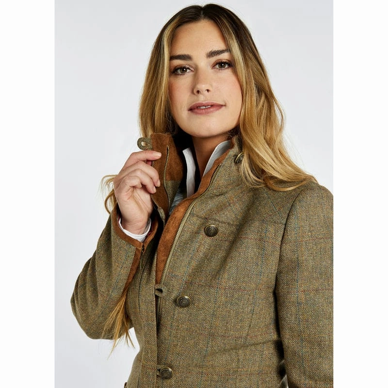 Clearance Blowout Shop Save Today Dubarry Bracken Ladies Tweed Jacket - Burren