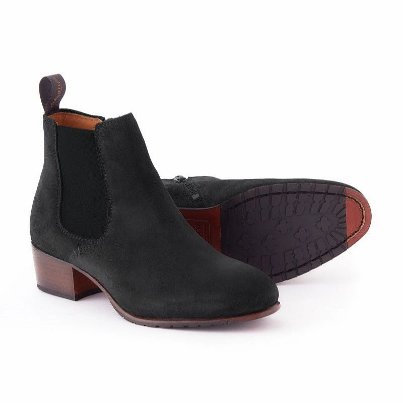 Dubarry Bray Ladies Chelsea Boot - Black Today Only Special Hot Sale Alert