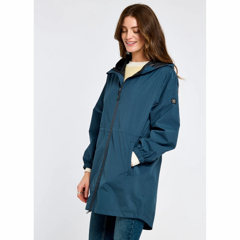 Best Deal Online Trending Savings Now Dubarry Brookside Ladies Lightweight Packable Waterproof Jacket - Atlantic