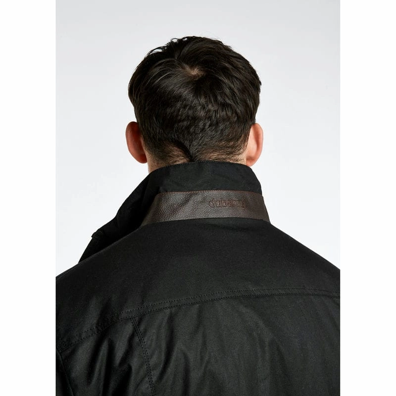 Grab It Fast Dubarry Carrickfergus Mens Primaloft Wax Jacket - Black