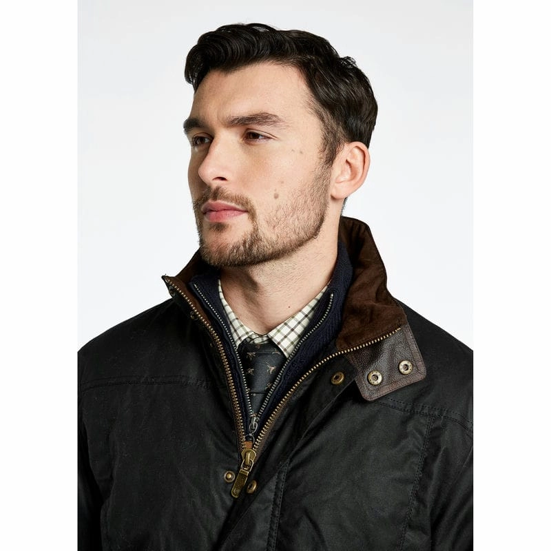 Dubarry Carrickfergus Mens Primaloft Wax Jacket - Black Flash Offer Today