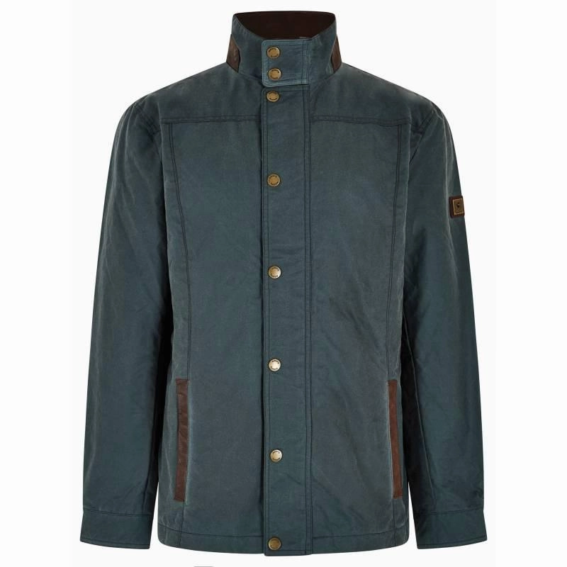 Online Deal Frenzy Dubarry Carrickfergus Mens Primaloft Wax Jacket - Dark Pebble