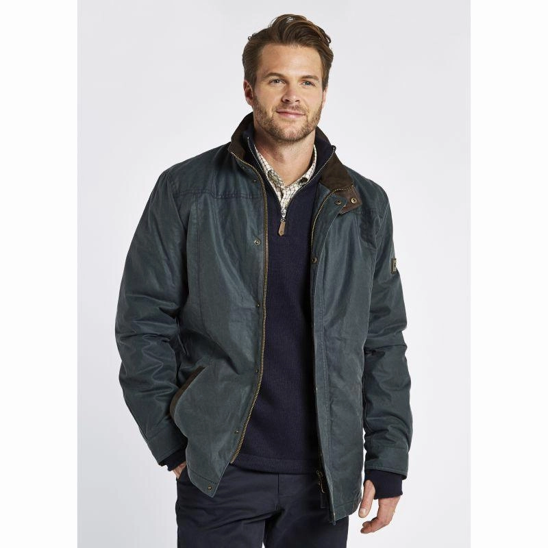 Save Big Online MustHave Clearance Dubarry Carrickfergus Mens Primaloft Wax Jacket - Dark Pebble
