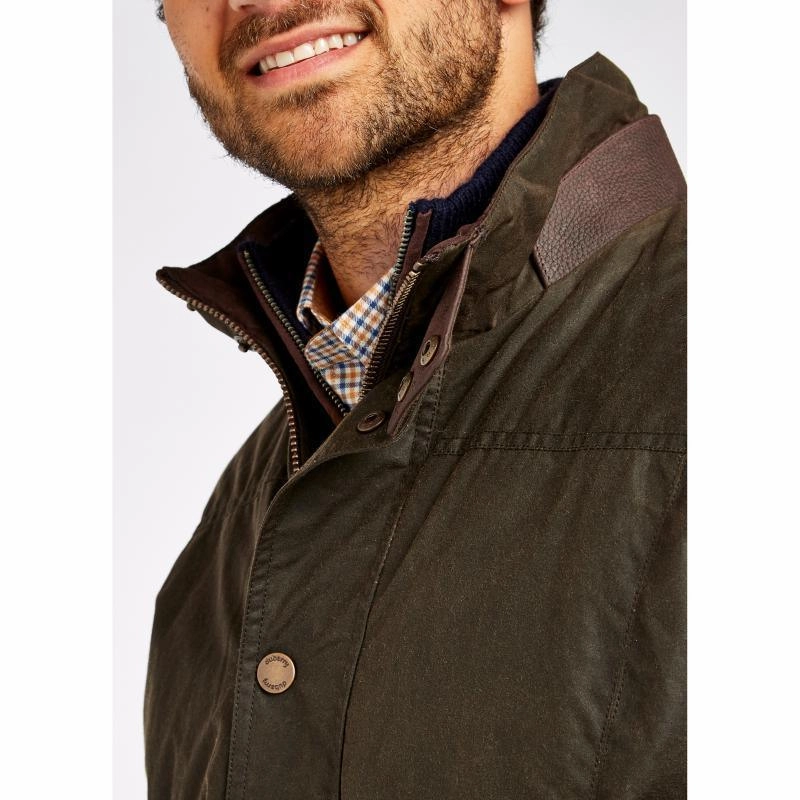 Weekend Specials Dubarry Carrickfergus Mens Primaloft Wax Jacket - Olive