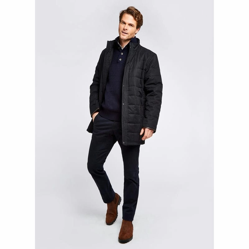 Dubarry Cashel Mens Quilted Jacket - Navy Big Clearance Event