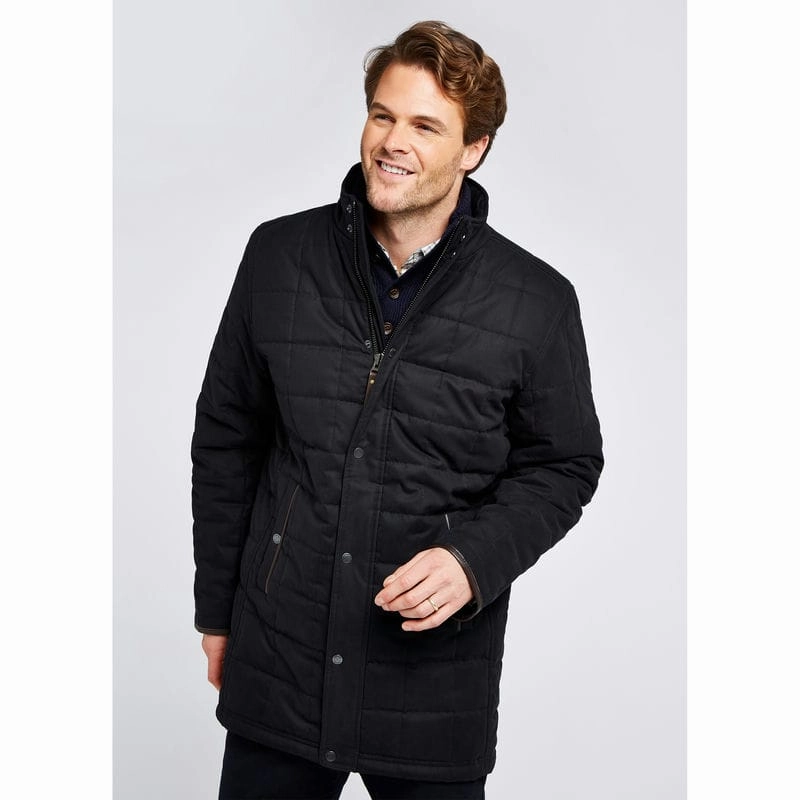 Todays Hot Pick Dubarry Cashel Mens Quilted Jacket - Navy