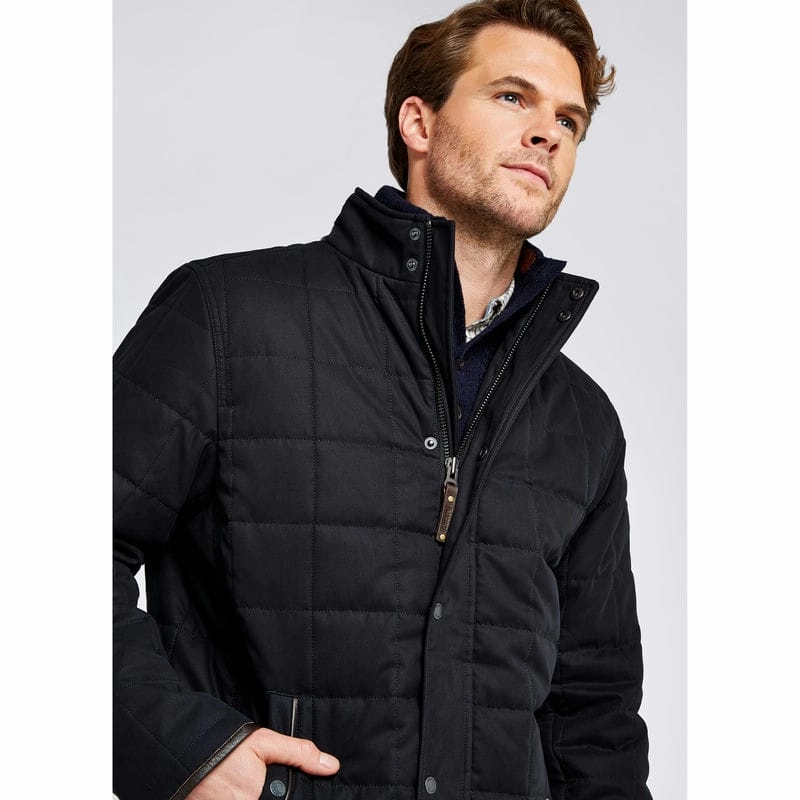 Dubarry Cashel Mens Quilted Jacket - Navy Shop Now Save Today Only Offer