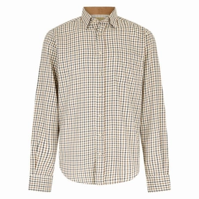 Best Deal Alert Daily Hot Deal Dubarry Connell Mens Tattersall Shirt - Harvest Gold