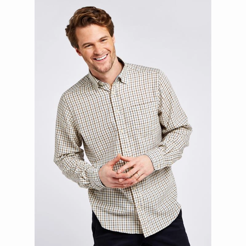 Dubarry Connell Mens Tattersall Shirt - Slate Blue Special Deal Frenzy Hot Sale Today