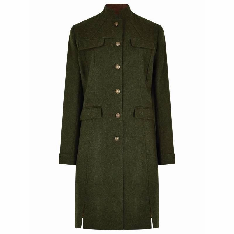 Dubarry Coolepark Ladies Military Loden Coat - Loden Deal of the Day Hot Item Clearance