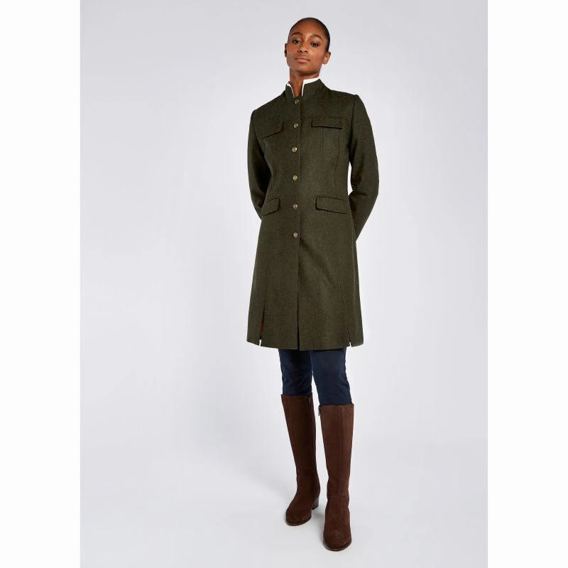 Dubarry Coolepark Ladies Military Loden Coat - Loden Hot Savings Alert Exclusive Hot Pick