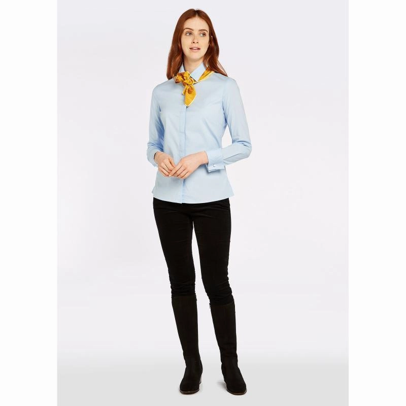 Dubarry Daffodil Ladies Classic Shirt - Pale Blue Hot Sale Alert