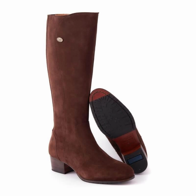 Dubarry Downpatrick Ladies Knee High Boot - Cigar Special Occasion Discount Hot Sale Today