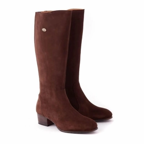 Special Occasion Discount Dont Miss This Offer Dubarry Downpatrick Ladies Knee High Boot - Cigar