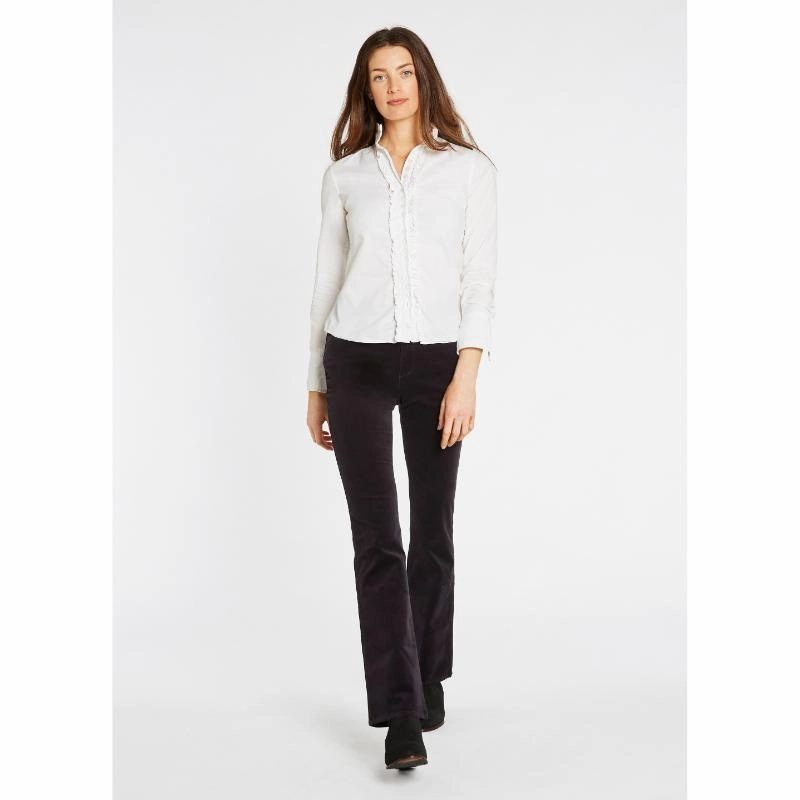 Shop Smart Deals Dubarry Elderflower Ladies Stretch Pincord Bootleg Jeans - Navy